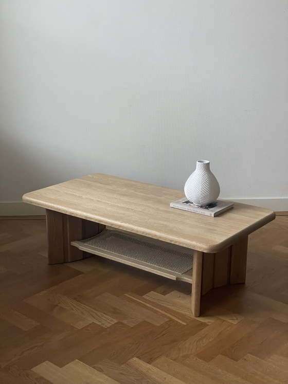 Vintage Oak Coffee Table – Wood (photo 5 of 13)