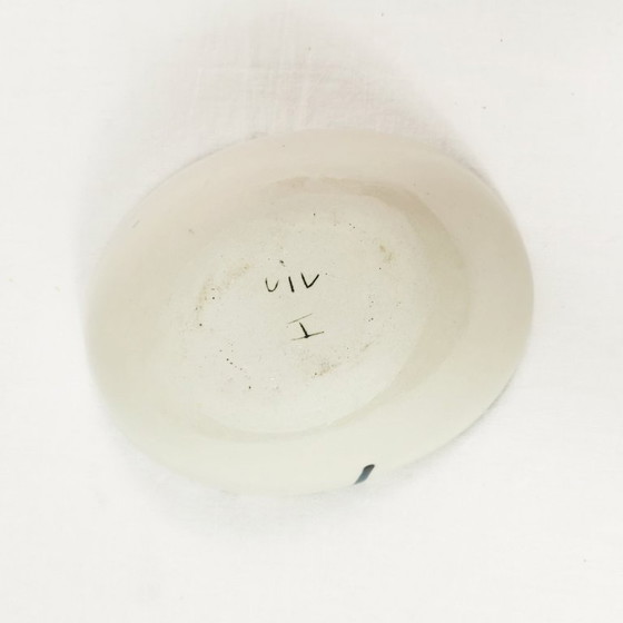 Ceramic bowl with an organic motif, Czechoslovakia, 1970s. (photo 7 of 7)