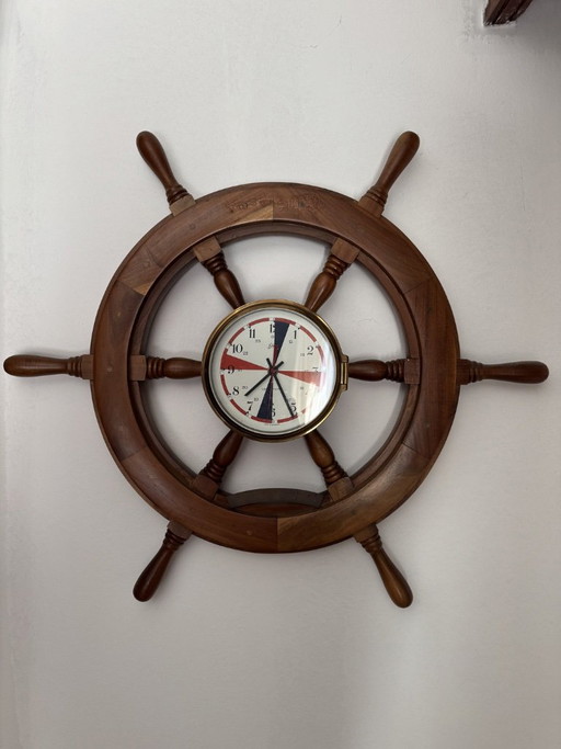 Reloj de Pared Rueda de Timon – klokken, Wood