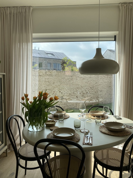 Image 1 of Ovalen eettafel - mortexlook - 140 cm