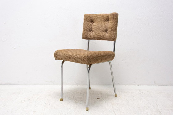 Image 1 of Verchromte Kaffeehausstühle aus der Mitte des Ostblocks, 1960er Jahre