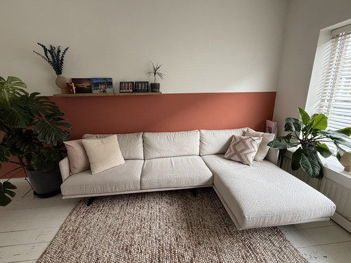 Studio Henk Modula 2,5-Sitzer Ecksofa – Teddyweiß