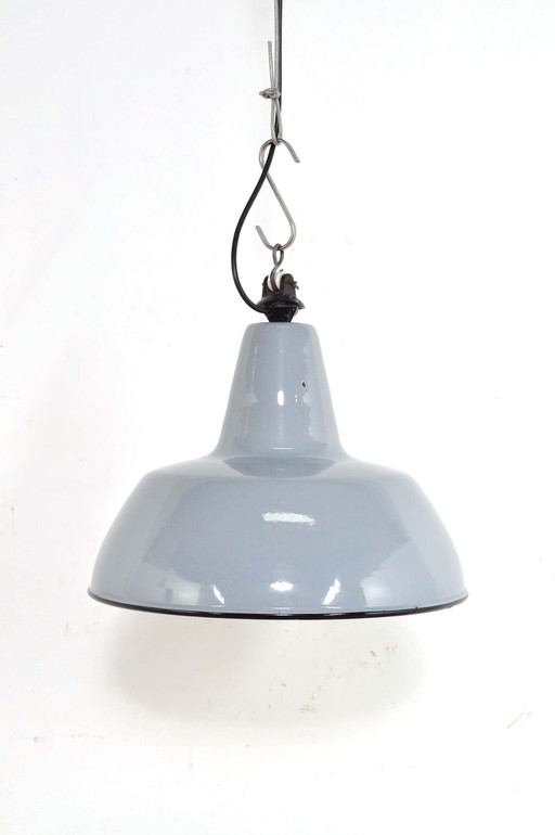 Vintage Enamel Lamp