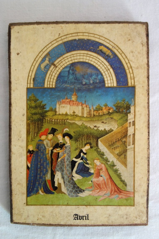 Image 1 of Curiosity: 12 calendar paintings from the Très Riches Heures of the Duc de Berry