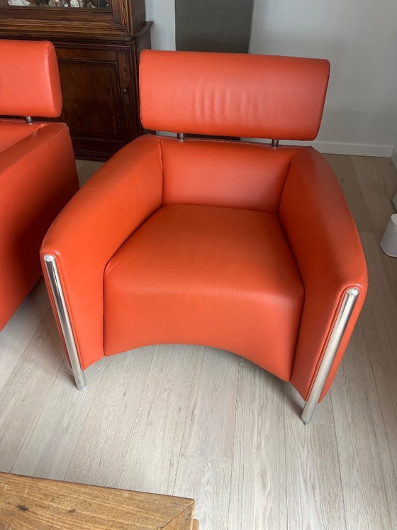 Image 1 of 2 fauteuils Leolux Oblomov