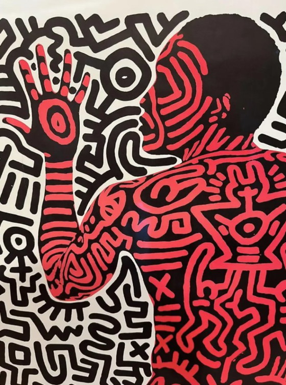 Keith Haring - INTO 84 - Œuvre imprimée des années 1980 – Affiches, Paper (photo 3 of 6)