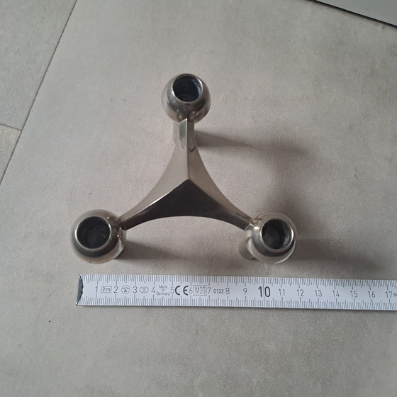 Image 1 of Portacandele modulare, chiodo per tessuti, 3 pezzi, cromato