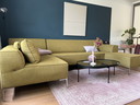 Design in stock Bloq bank kleur Amber 