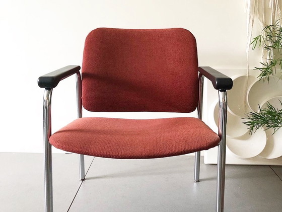 Image 1 of Trio sala d'attesa vintage in stile Gispen 3 poltrone