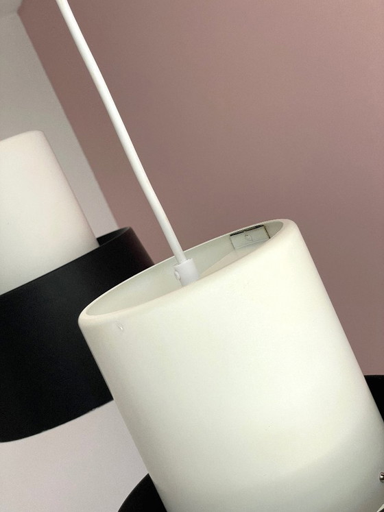2x Louis Poulsen Lampen Nyboderpendel Vintage Mid Century Design – Hanglampen, Metal (photo 9 of 27)