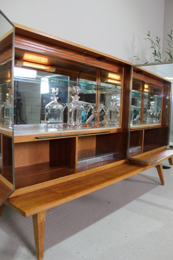 Image 1 of Vintage beverage cabinet, sideboard 1950s