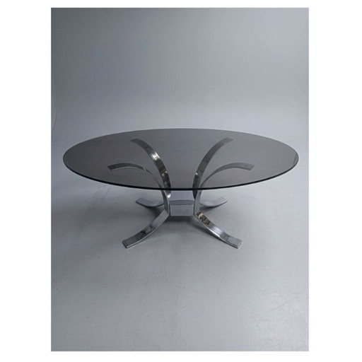 Mesa de comedor vintage de la era espacial, poco común, de la década de 1970.