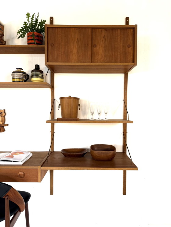 Image 1 of Sistema a parete modulare Vintage XL, sistema PS, Randers '60