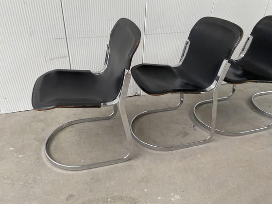 Image 1 of Vintage Cidue C2 Chairs Willy Rizzo
