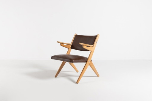 Fauteuil architectural danois par Arne Hovmand Olsen, 1970