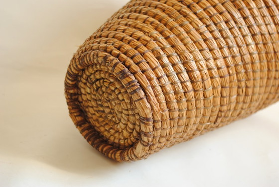 Image 1 of Large Bohemian Decorative Basket