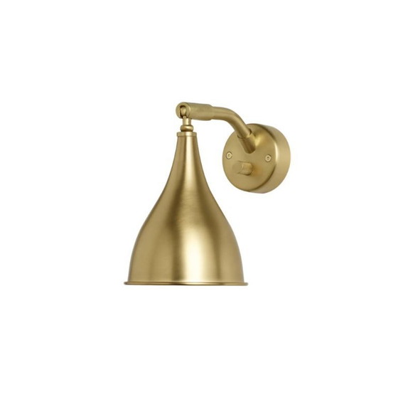 Image 1 of NORR11 – Applique Le Six – ottone – Ø12 cm