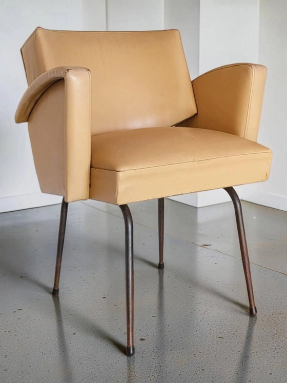 Poltrona cocktail anni '50 – Poltrone, Wood, Skai, Bauhaus (photo 9 of 9)