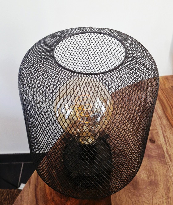 Image 1 of Metal industrial-style lamp