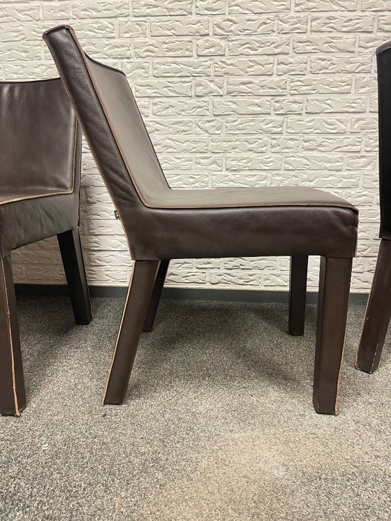 Image 1 of Set of 4 ‘SAAR’ chairs by Piet Boon