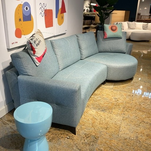 Fama Valentina corner sofa with Otis coffee table