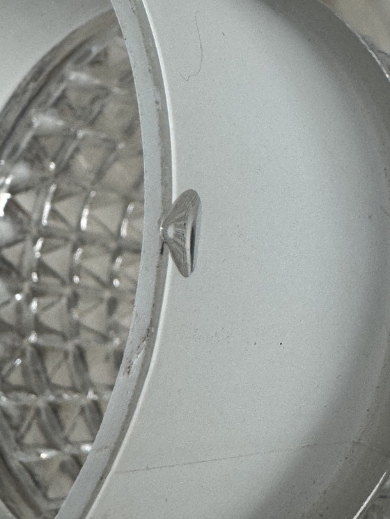 Image 1 of Lampada da parete vintage con tubi di vetro e piastra posteriore in legno