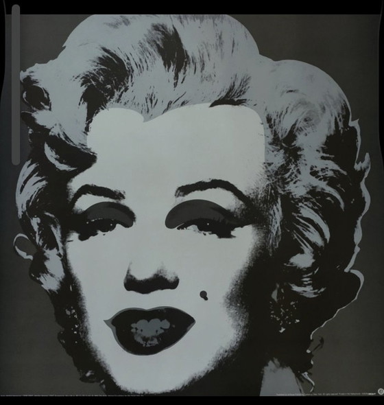 Image 1 of Andy Warhol (1928 - 1987) (After) Marilyn Monroe 1967 Original Offset Print