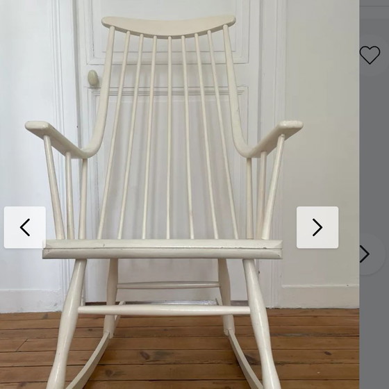 Image 1 of Pastoe rocking chair Lena Larson "Grandessa" 