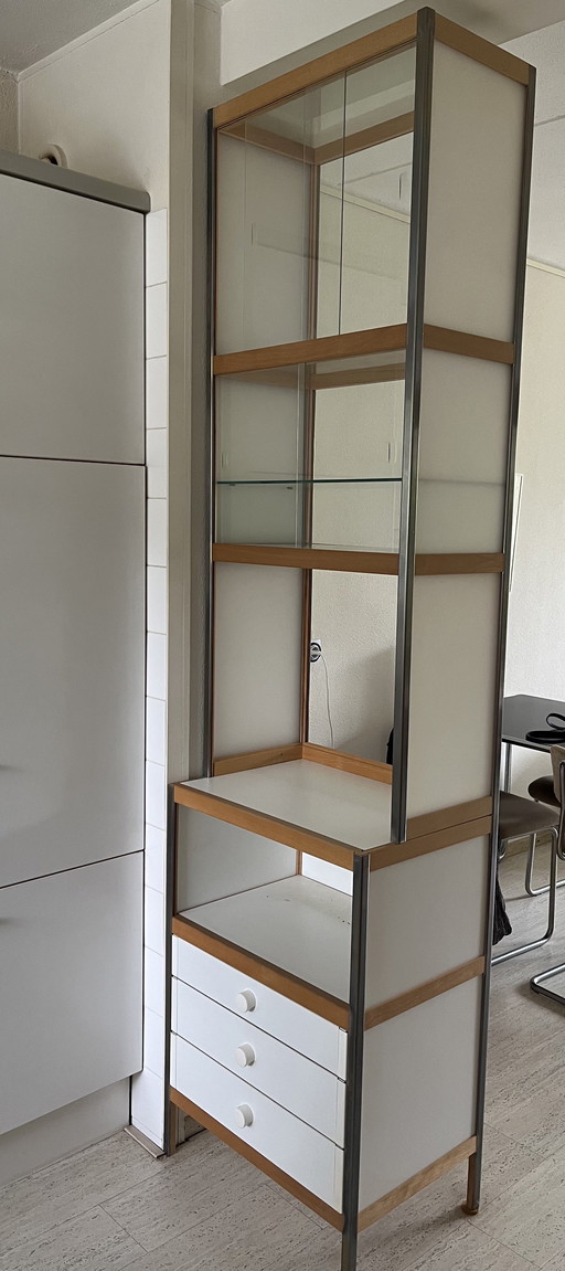Tall White Kewlox Cabinet