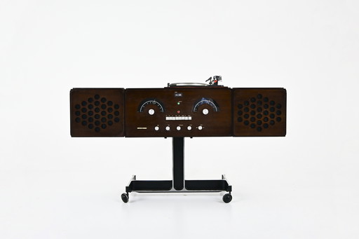 Radio stéréo RR-126 par Pier Giacomo & Achille Castiglioni pour Brionvega, années 1960