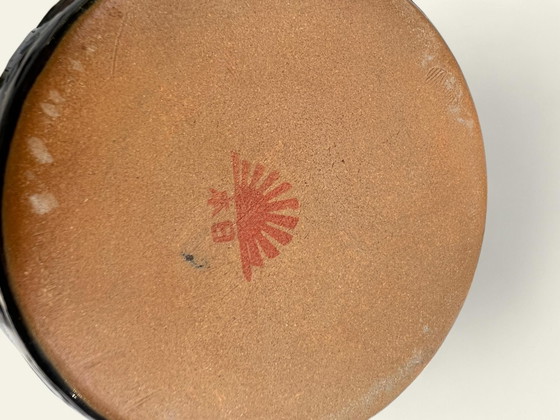 Zeldzaam! Vintage Japans Kobaltblauw Schalen Set | 1 Grote Schaal & 5 Kleine Ondiepe Schalen | – Ceramic (photo 6 of 6)