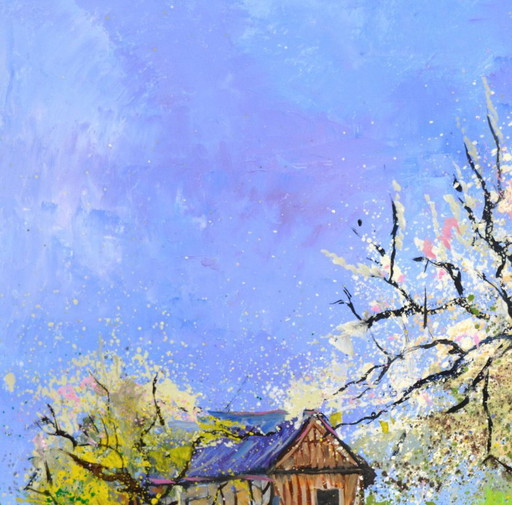 Spring in Normandy – schilderijen tekeningen, Canvas (photo 2 of 5)
