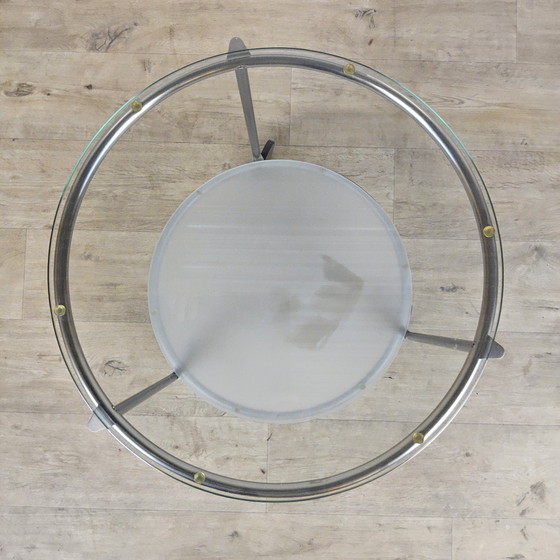 Image 1 of Tavolino laterale vintage Strind Ikea con ruote / carrello Ehlen Johansson (anni '80)