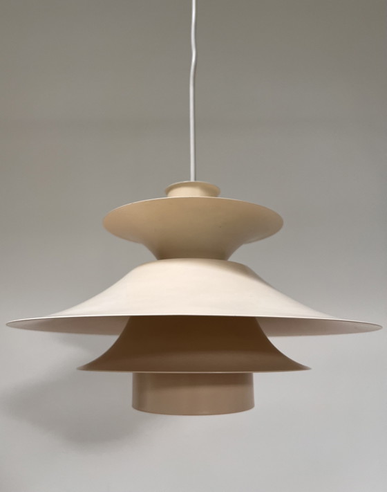 Jeka Metaltryk 1032-P – Vintage Hanglamp – Jeka Metaldryk, Hanglampen, Aluminium (photo 10 of 11)