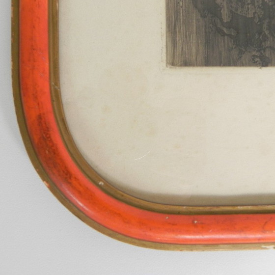 Image 1 of Litografía de Louis Icart con una dama y flores al estilo Art Déco, década de 1920.