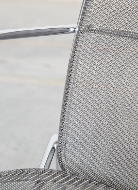 Twee 'Web Chairs' van Antonio Citterio voor B&B Italia – Fauteuils, Silver, Metal (photo 15 of 19)
