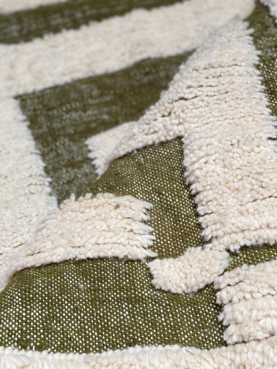 Tappeto marocchino verde 150 cm x 300 cm – Tappeti, Cotton (photo 5 of 11)
