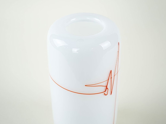 Image 1 of Glass vase, Danish design, 1970s, manufactured by Holmegaard