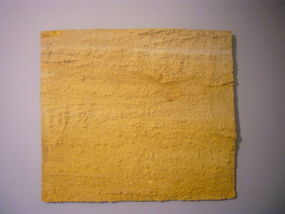 Image 1 of genuine sand sediment relief picture / work of art of geolog. nature