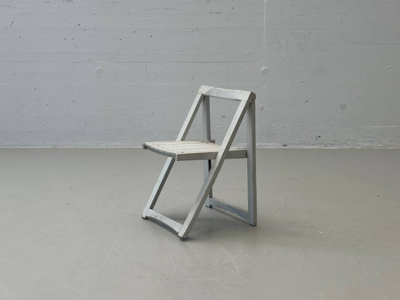 Image 1 of Deux chaises pliantes pour enfants, modèle Trieste, par Aldo Jacober, Italie, années 1960