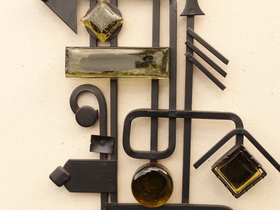 Image 1 of Rilievo da parete, design danese, Dantoft, anni '70, rilievo