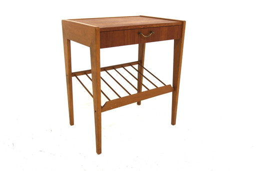 Scandinavian Teak Nightstand, Sweden, 1960