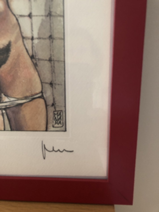 Image 1 of Milo Manara signed print