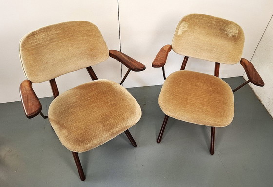 Image 1 of Fauteuils Van Teeffelen "Ciseaux" pour Webe