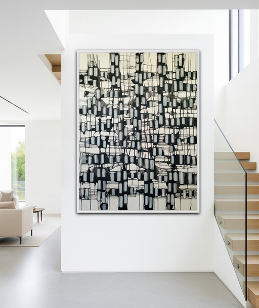 Natia Antadze Composición abstracta XXL