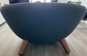 Moooi Love Sofa by Marcel Wanders – Custom Two-Tone (Blue & Grey) – Excellent Condition