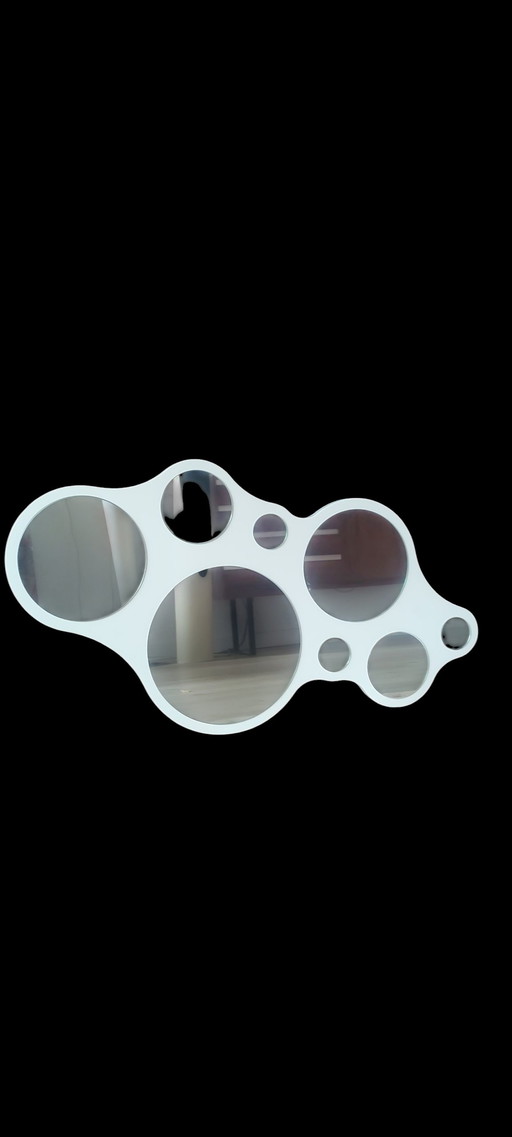Calligaris "bubble" Italian design mirror 1990s