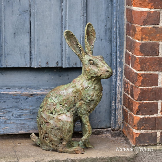 Bronze Sculpture Hare – Nanouk Weijnen (photo 3 of 5)