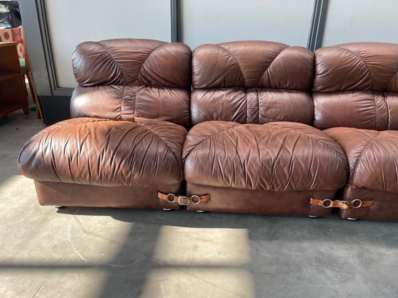 Image 1 of Italiaanse Mid Century Moderne modulaire lounge stoelen-sofa, 1960