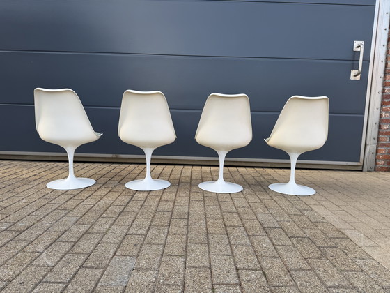 Image 1 of 4 sedie da pranzo originali vintage Knoll Tulip Eero Saarinen